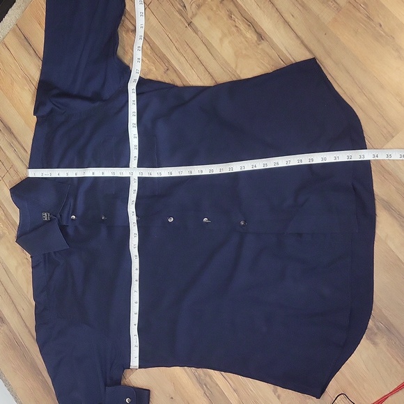 IKE BEHAR Blue 100% Soft Cotton Button Down Shirt - 17.5 neck - Picture 8 of 10